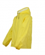 Cyklo Moto větrovka Doprava s kapucí žlutá