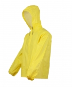 Cyklo Moto větrovka Doprava s kapucí žlutá