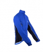 Cyklo bunda Profi bez kapuce modrá