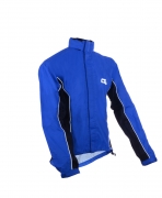 Cyklo bunda Profi bez kapuce modrá