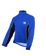 Cyklo bunda Profi bez kapuce modrá