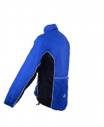 Cyklo bunda Profi bez kapuce modrá