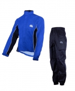 Nepromokavý membránový komplet Profi Primary s kapucí modro černý