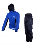 Nepromokavý membránový komplet Profi Primary s kapucí modro černý