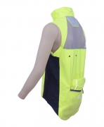 Cyklo bunda s membránou Profi Nokomis reflexní žlutá