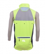 Cyklo bunda s membránou Profi Nokomis reflexní žlutá
