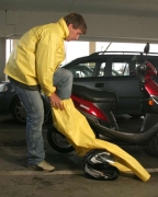 yklo moto komplet Doprava s prodlouženou bederní částí