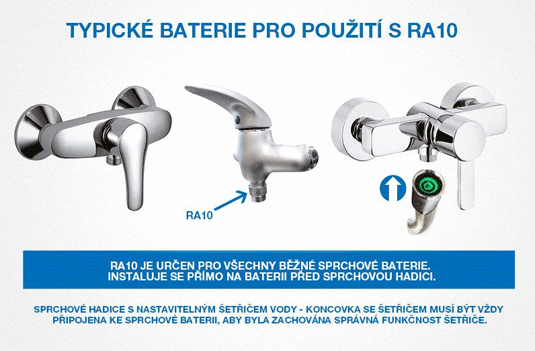 vhodne baterie RA10